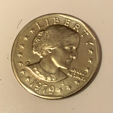 1979-P Susan B. Anthony $1 Dollar Coin Business Strike Philadelphia Mint picture