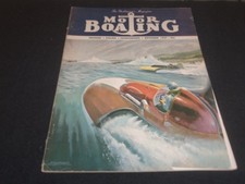 1957 SEPTEMBER MOTOR BOATING MAGAZINE - GREAT COVER - E 33263 picture