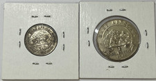 1941 & 1942 East Africa 50 Cents & 1 Shilling 2 Silver Coins Lot picture