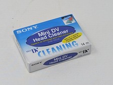 Sony DVM-12CLD MiniDV Head Cleaning Cassette Cleaner New Sealed NOS picture