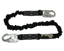 AFP New Fall Protection Safety Lanyard 6' Internal Shock-Absorbing w/ Snap Hook  picture