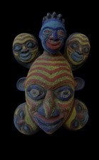 Bamileke Royal Mask 23” Inches Tall picture