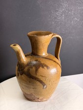 RARE Antique Han Dynasty Spouted Earthenware Pitcher picture