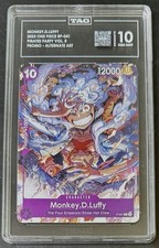 TAG 10 One Piece P-041 P - Monkey.D.Luffy - EN - Regular - Pirates Party Promo picture