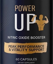 Power Up Mens Health Supplement Peak Perfromance & Vitality Support 60 Capsules picture