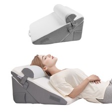 Uimoso Orthopedic Bed Wedge Pillow 3 Pcs Adjustable for Back Leg Neck Sleep GERD picture