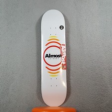 Vintage Almost Skateboards Circle Logo Skateboard Deck 7.75 BRAND NEW picture