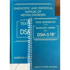 New DSM 5 TR Hardcover & Desk Reference Spiralbound Combo Pack USA Stock picture