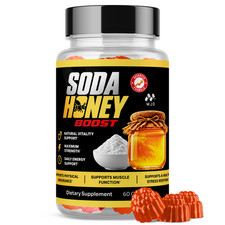 Soda Honey Boost Male Gummys Advanced Formula SodaHoneyBoost Vitamin 60 Gummies picture