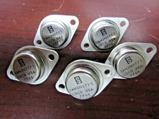 5pcs Solitron JAN2N3771 Transistors 40V 30A TO-3 NOS 2N3771 picture