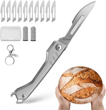 Bread Lame Dough Scoring Tool – Multi-Purpose Scoring Knife, Folding Bread picture