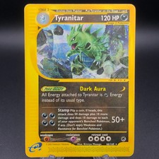 Pokemon Tyranitar 66/165 - Rare 2002 Expedition Base Set LP picture
