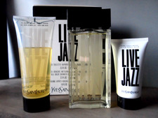 Live Jazz YSL SET 3.3 oz /100 ml EDT Spray , 3.3 oz S.Gel 1.6 oz A/S Balm In Box picture