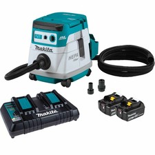 Makita XCV21PTX 36V (18V X2) LXT HEPA Dry Dust Extractor 2.1 Gal Kit picture