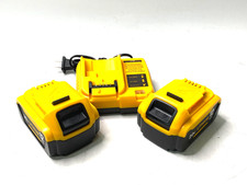 Lot of 2 FOR DEWALT 20V 12.0 AH Lithium-Ion Batteries W/ Charger picture