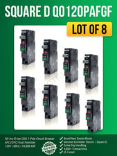 SQUARE D QO120PAFGF 20AMP AFCI/GFCI DUAL FUNCTION PLUG-ON BRAND NEW( LOT 8) picture