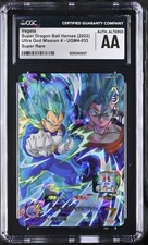 Vegeta CGC AA UGM4-033 Ultra God Mission 4 Super Dragon Ball Heroes picture