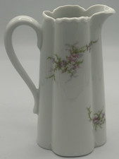 Vtg Theodore Haviland Rosalinde Creamer Pitcher Limoges France Porcelain 5