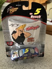 VHTF- Kyle Busch #5 Kellogg's/ Johnny Bravo 2005 Chevy 1/64-with Hood Magnet picture