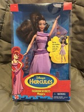 Mattel Disney's Hercules Fashion Secrets Megara Doll 1996 Vintage picture