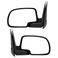 NEW-Power Heated Turn Signal LH RH pair Door Side View Mirrors For 2003-07 picture
