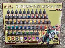 Army Painter Speedpaint Mega Set 2.0 Miniature Paint Kit NIB WP8057 picture