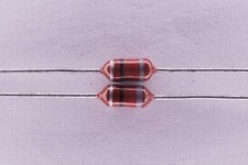 Lot of 2 90-36 Coilcraft Axial Choke RF Inductor 82uH 10% 2.5MHz 3.8 Ohm NOS picture