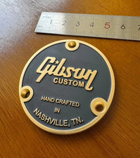 Gold Metal Guitar Toggle Switch Back Plate Cover for Gibson LP Les Paul Guitar picture