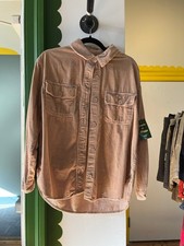 American Eagle Tan Buttondown picture