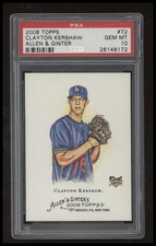 2008 Topps Allen & Ginter # 72 Clayton Kershaw PSA 10 TheVintageCards picture