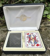 VENICE SIMPLON ORIENT EXPRESS Sealed Double Deck Playing Cards Rare Vintage picture