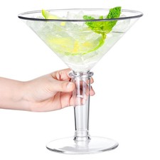 48oz Giant Martini Glass Plastic Large Martini Glasses For Centerpieces Perfe... picture