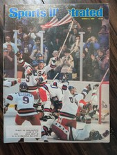 Sports Illustrated March 3, 1980 Miracle on Ice Team USA Hockey Olympic Cover picture