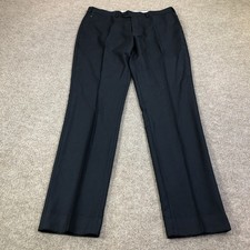 Suitsupply Pants Mens 36x33 Blue Brescia Wool Dress Business Formal Pockets picture