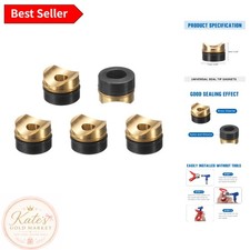 5 Pcs  Brass Seal Tip Gaskets for Airless Paint Sprayers - Leak-Proof picture