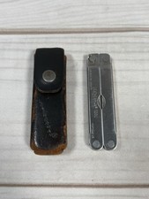 Vintage Original Leatherman Multi-Tool Portland OR “0895” w/ Leather Sheath picture