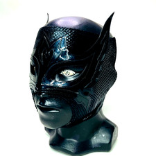 Lady Maravilla Women's Semi Professional Wrestling Lucha Libre Mask  Black picture