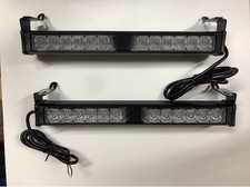 Code3 XT602 LED Light Stick  Pair (2)- Used in GOOD Condition picture