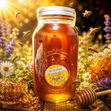 96 Oz of Organic, Raw,Unfiltered, Unheated and Pure honey picture