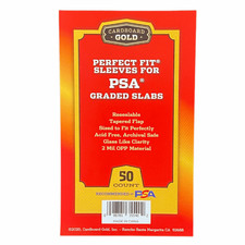 PSA Perfect Fit Sleeves for PSA Graded Slabs – 50 Count – Buy More Save picture