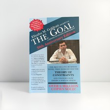 The Goal (Paperback) Eliyahu M. Goldratt Jeff CoX 30th Anniversary Edition picture