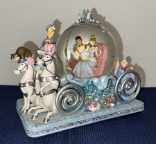 Vintage Disney Cinderella, So This is Love, 50th Anniversary Musical Snow Globe picture