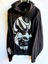 Darc Sport Kabuki Mask Hoodie Bushido Wolves Club Limited Edition Vintage L picture