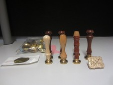Antique and Vintage Wax Seal Stamp Collection picture