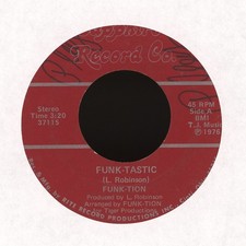 Funk-Tion - Funk-Tastic on Sapphire Record Co. Rare Ohio Funk 45 picture