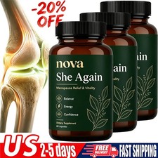 1-5PCS Nova She Again Supplement, Menopause Supplements For Women, 60 Capsules picture