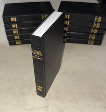 New Testament Hebrew & English Society Hebrew Scriptures Black Hardback Book NEW picture