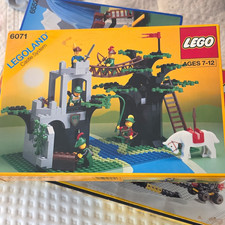 open LEGO Castle LEGOLAND Forestmen's Crossing 6071  Complete Set Box instructi picture