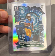 2025 Panini Donruss Downtown Omarion Hampton RC Los Angeles Chargers #16 picture