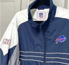 Buffalo Bills NFL Jacket - Nylon Windbreaker Coat - Men’s Size XL - Vintage picture